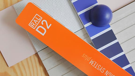 RAL D2 kleurenwaaier