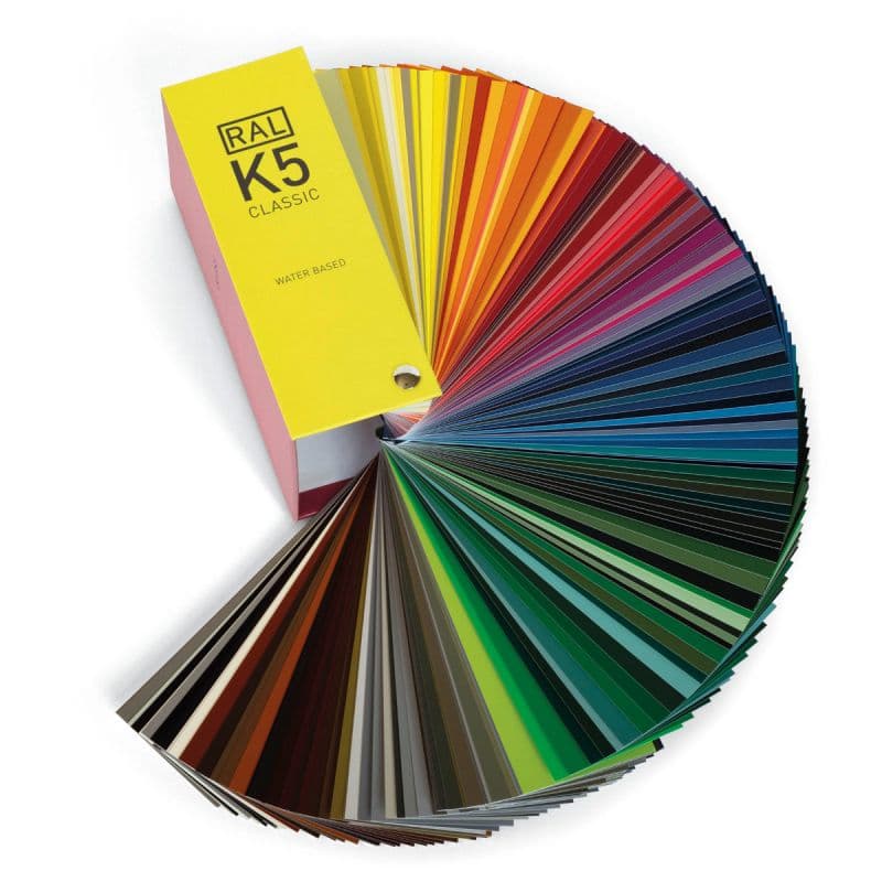 Ral K5 kleurenwaaier Hoogglans